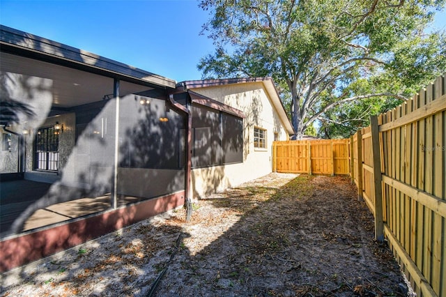 view of property exterior