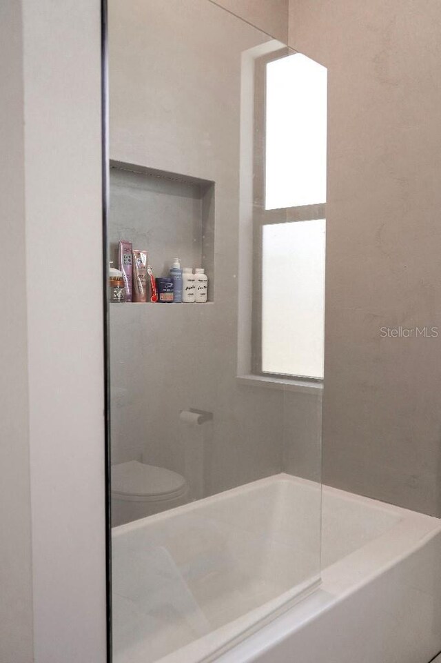 bathroom with toilet