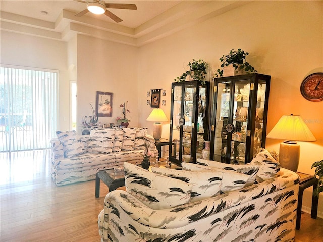 bedroom featuring hardwood / wood-style flooring