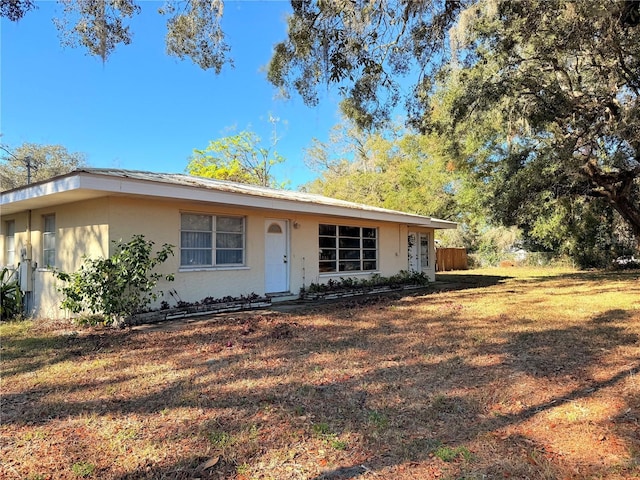 view of ranch-style house