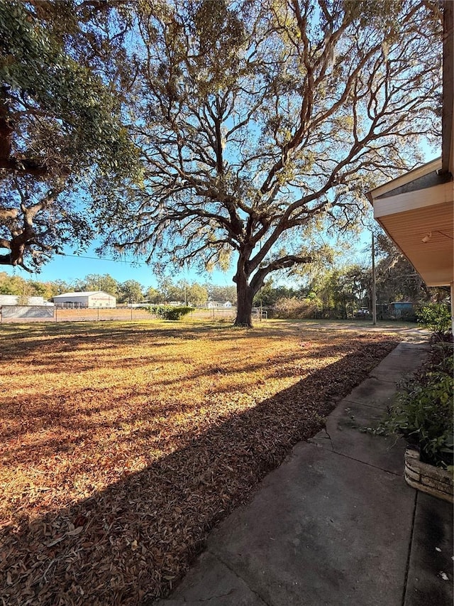 view of yard