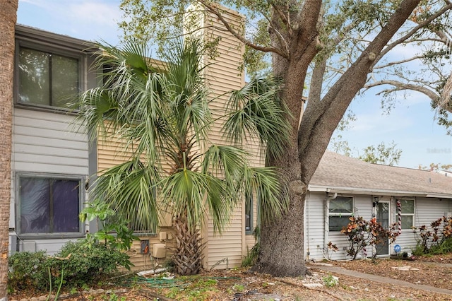 view of property exterior