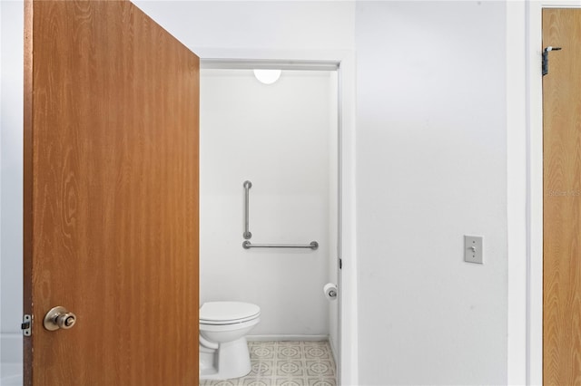 bathroom with toilet