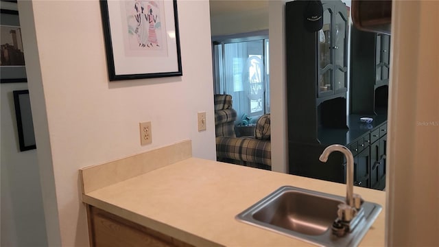 kitchen featuring sink