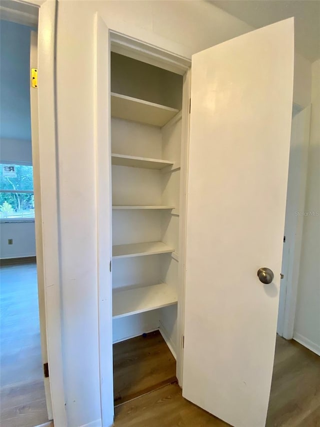 view of closet