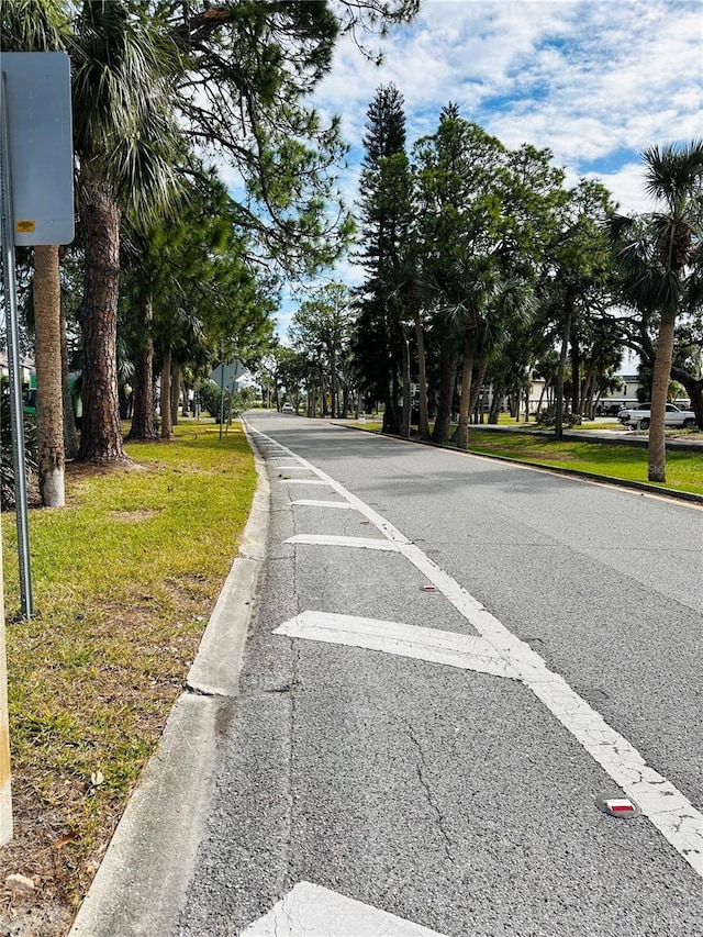 view of road