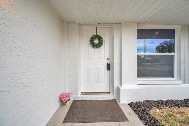 view of entrance to property