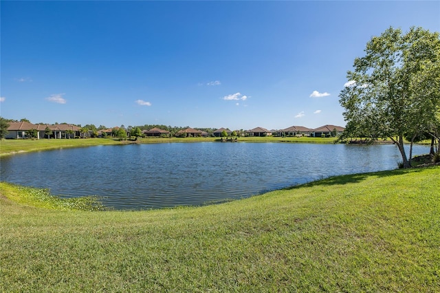 property view of water