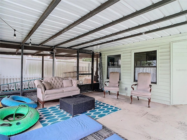 12529 Shadow Ridge Blvd, Hudson, FL 34669 - sunroom with an outdoor living space