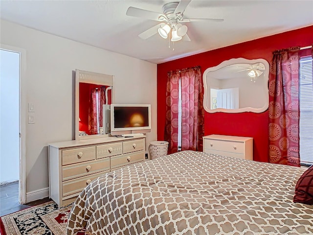 12529 Shadow Ridge Blvd, Hudson, FL 34669 - bedroom with ceiling fan