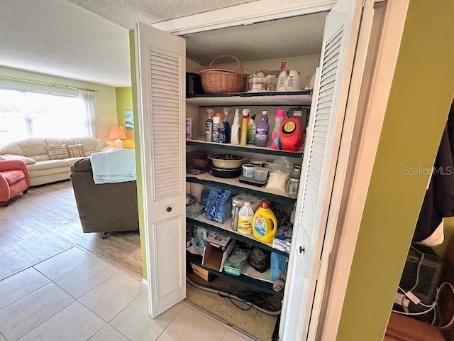 view of pantry