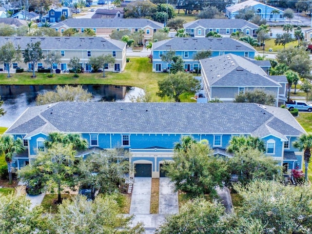 2775 Revolution St Unit 103, Melbourne, FL 32935 - birds eye view of property with a residential view and a water view