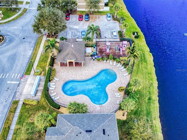 2775 Revolution St Unit 103, Melbourne, FL 32935 - bird's eye view featuring a water view