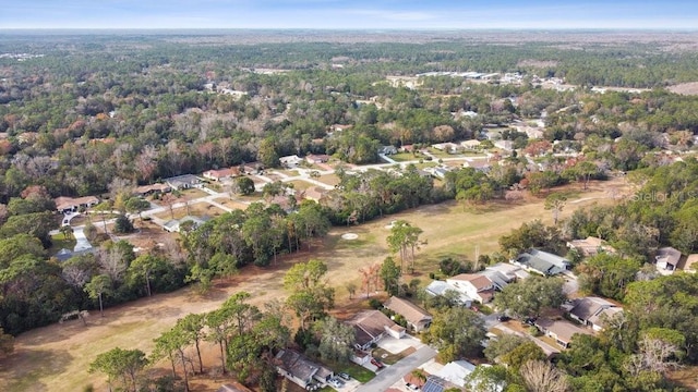 aerial view