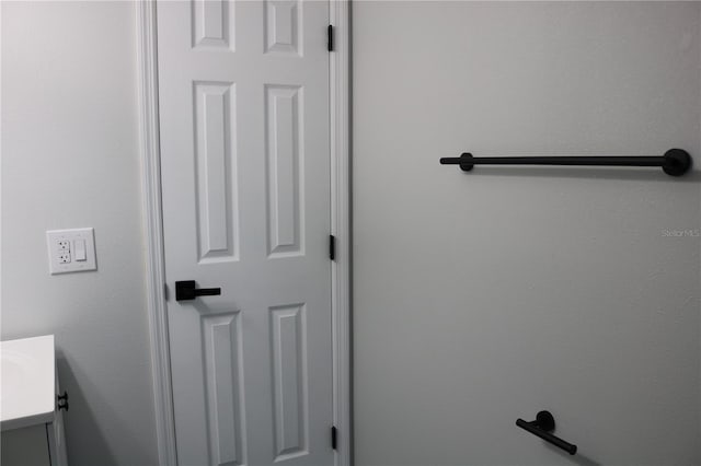 8703 Robilina Rd, Port Richey, FL 34668 - bathroom featuring vanity