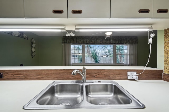 kitchen featuring sink