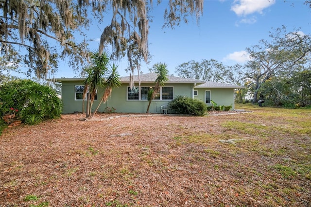 view of back of property