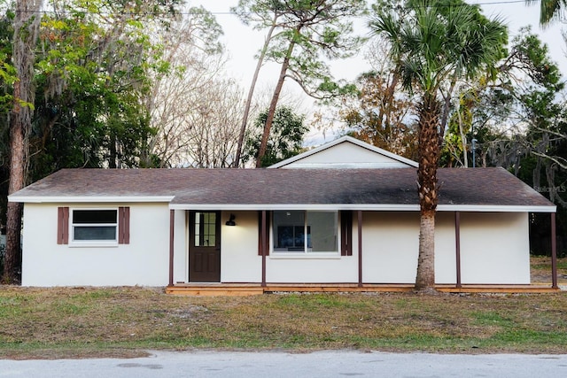 view of ranch-style house