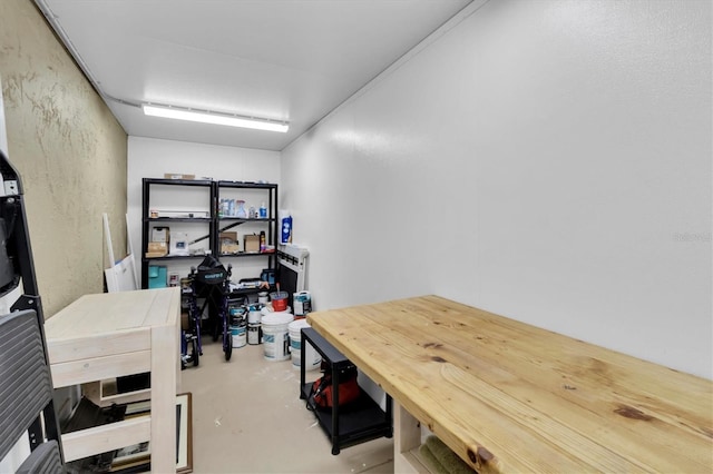 14124 Kulig Ct, Hudson, FL 34667 - office featuring concrete floors