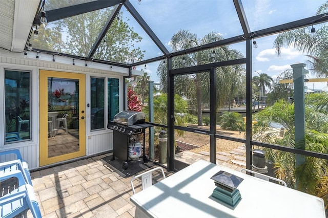 14124 Kulig Ct, Hudson, FL 34667 - sunroom / solarium featuring a healthy amount of sunlight