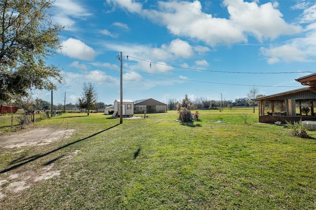 view of yard