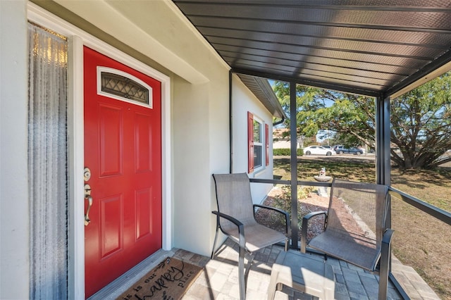 view of entrance to property