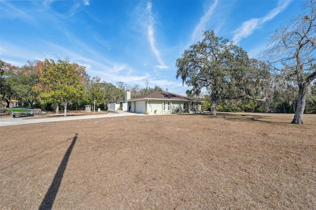 view of ranch-style home