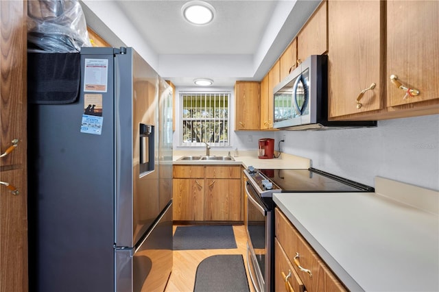 kitchen featuring sink and stainless steel appliances