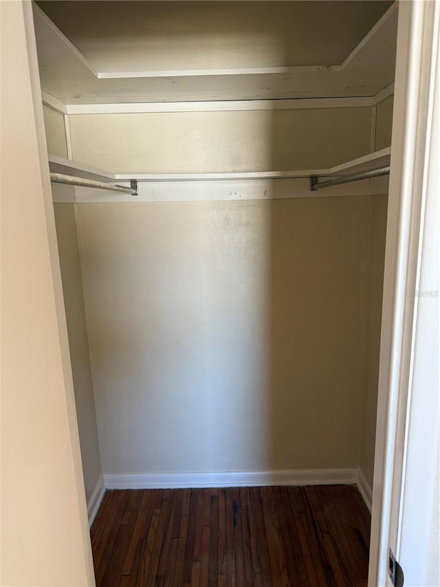 view of closet