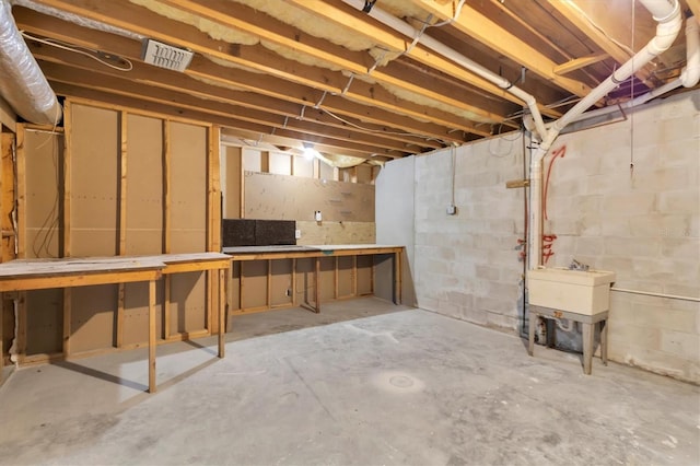 5925 Seaside Dr, New Port Richey, FL 34652 - view of basement