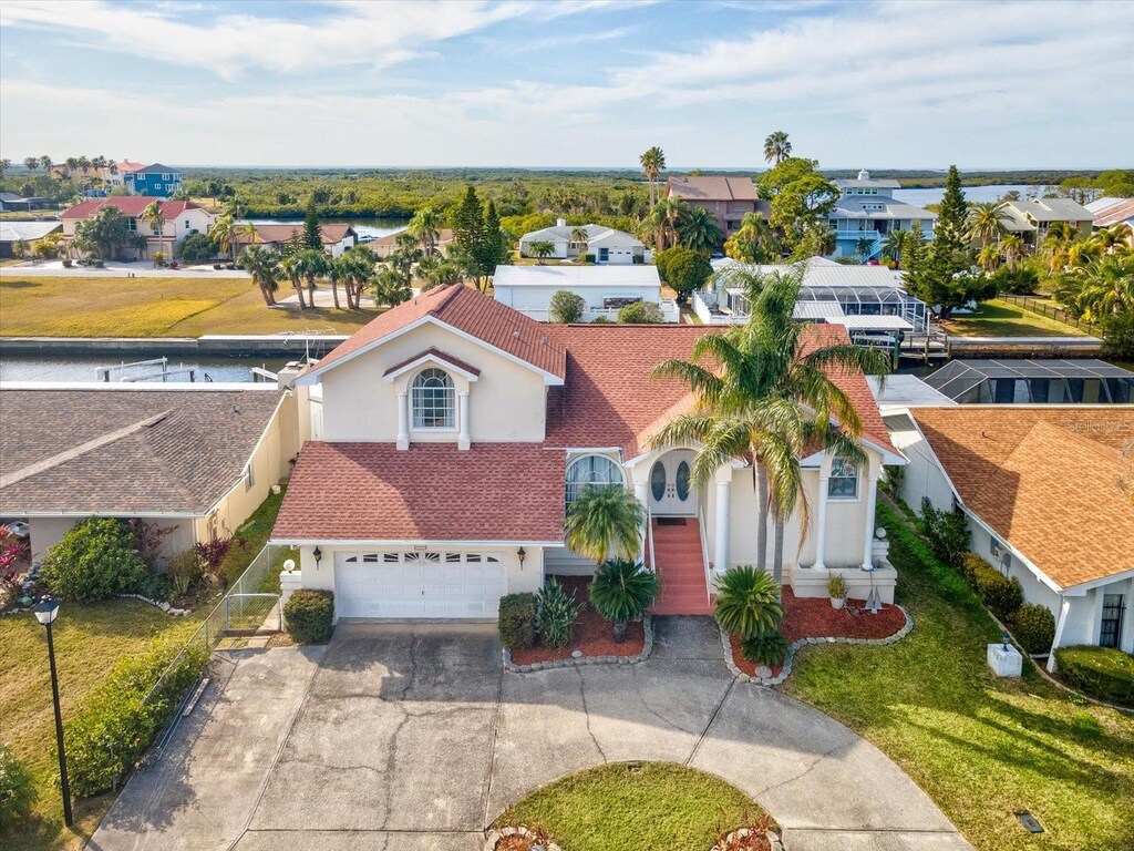 9909 San Sebastian Way, Port Richey, FL 34668 - birds eye view of property
