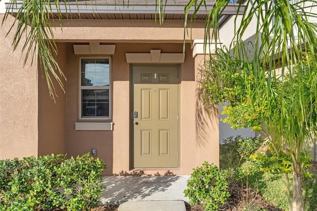 view of entrance to property