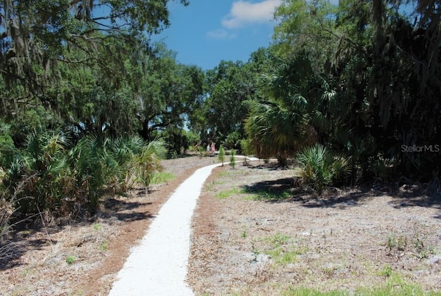 view of road