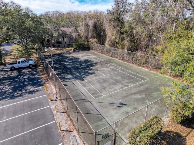 view of sport court