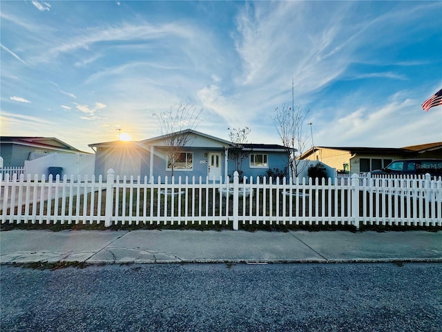 view of front of house