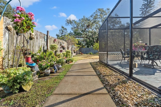 surrounding community featuring a patio area