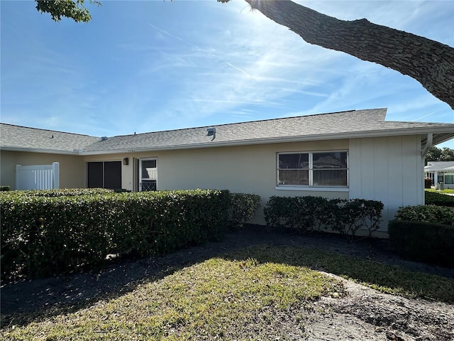 view of property exterior