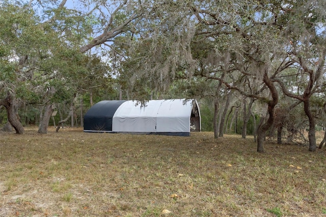 view of outdoor structure