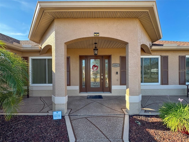 view of property entrance