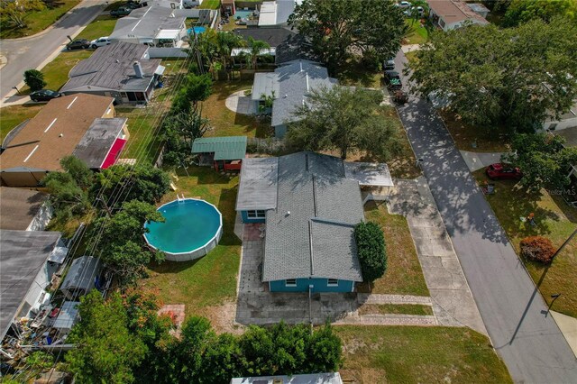 3540 Linkwood St, New Port Richey, FL 34652 - aerial view of residential area with a pool area