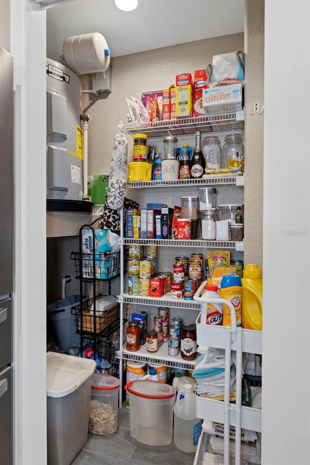 view of pantry