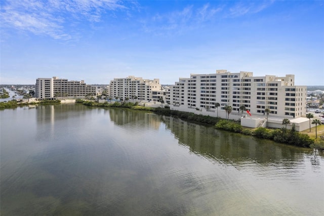 property view of water