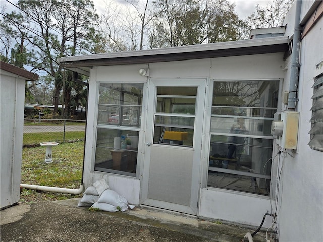 view of property entrance