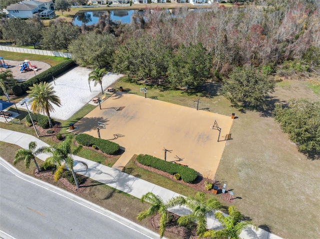 18819 Sunterra Dr, Land O Lakes, FL 34638 - drone / aerial view of a nearby body of water