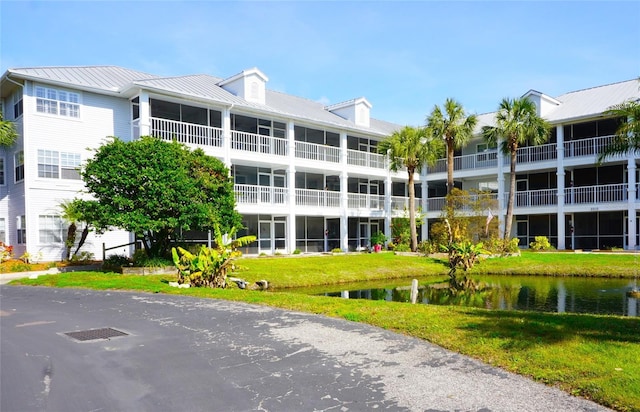 view of property featuring a water view