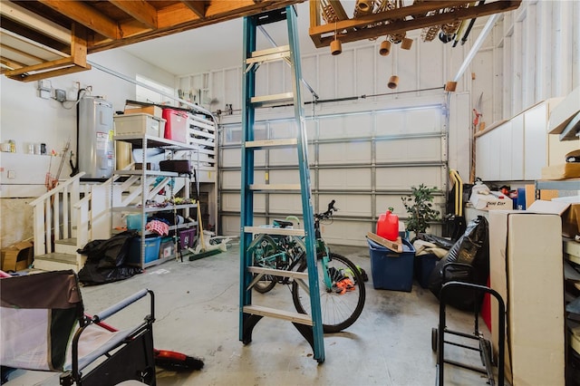 5771 Catskill Rd, Holiday, FL 34690 - garage featuring electric water heater