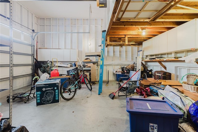5771 Catskill Rd, Holiday, FL 34690 - garage with a garage door opener