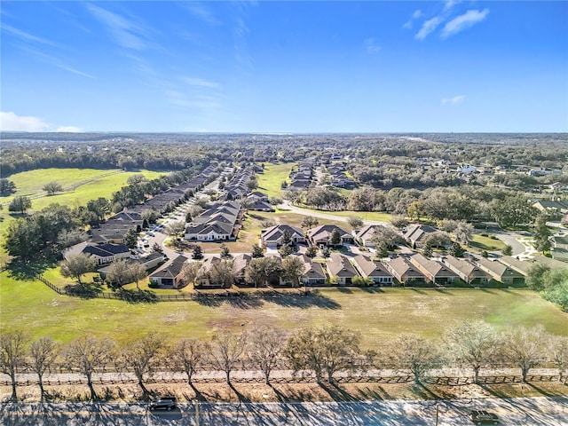 birds eye view of property featuring a residential view