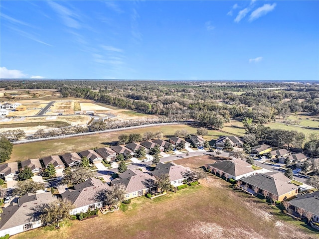 birds eye view of property featuring a residential view