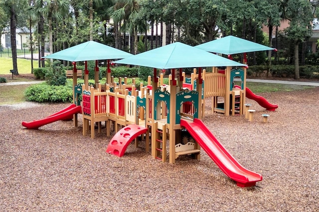 view of community playground